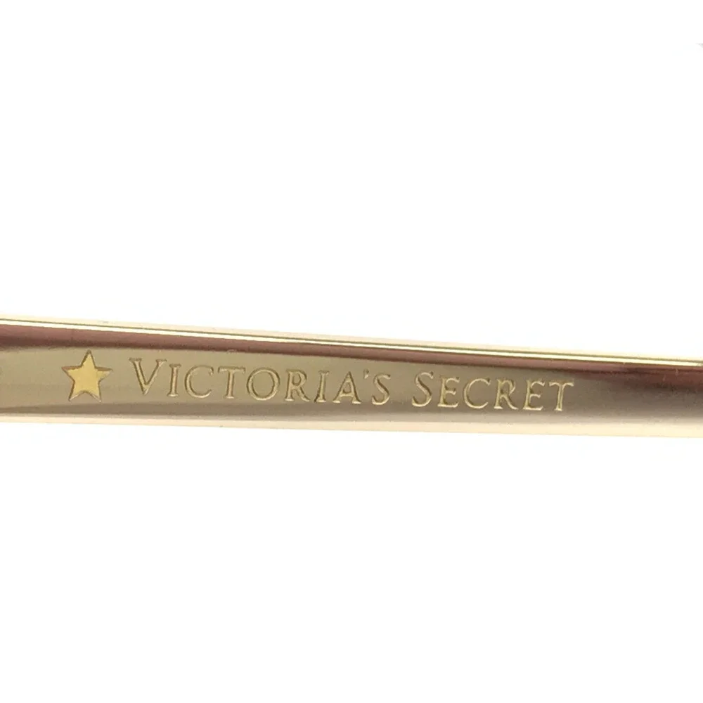 Victoria's Secret Eyeglasses Frames VS5004 052 Tortoise Gold Round 53-17-140